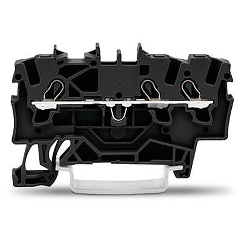 WAGO TOPJOB S Series DIN Rail Terminal Block Black, 1.5mm², 1-Level, Cage Clamp, ATEX, EAC Ex, IECEx