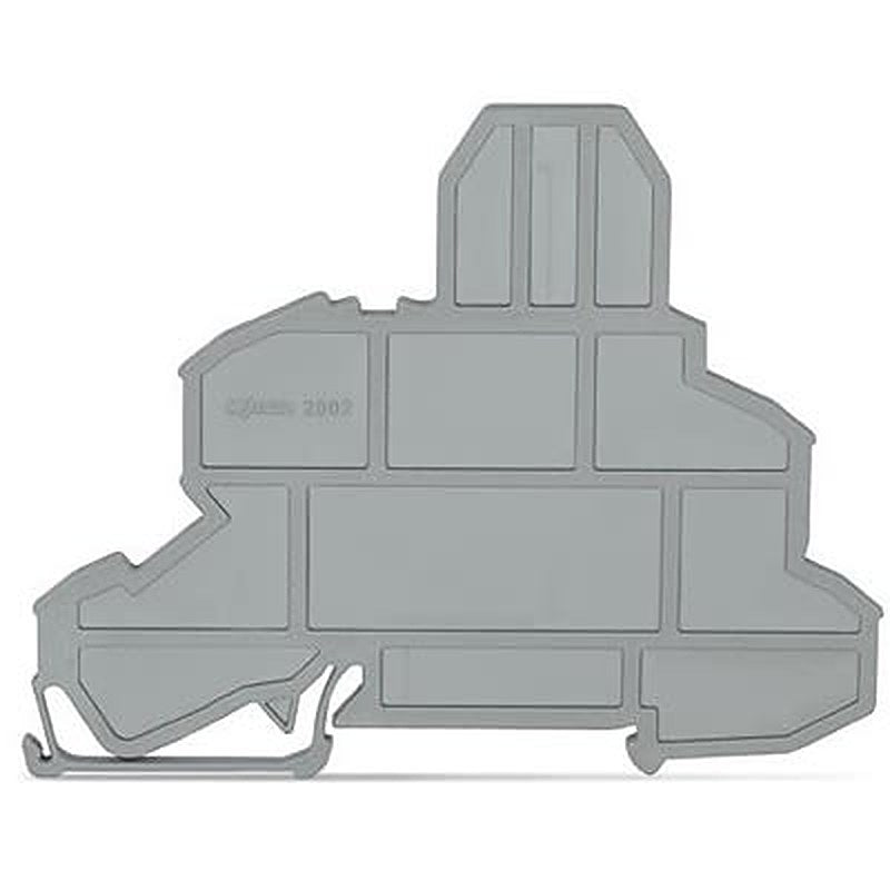 WAGO TOPJOB S Series End Plate for Use with DIN Rail Terminal Block, ATEX, IECE