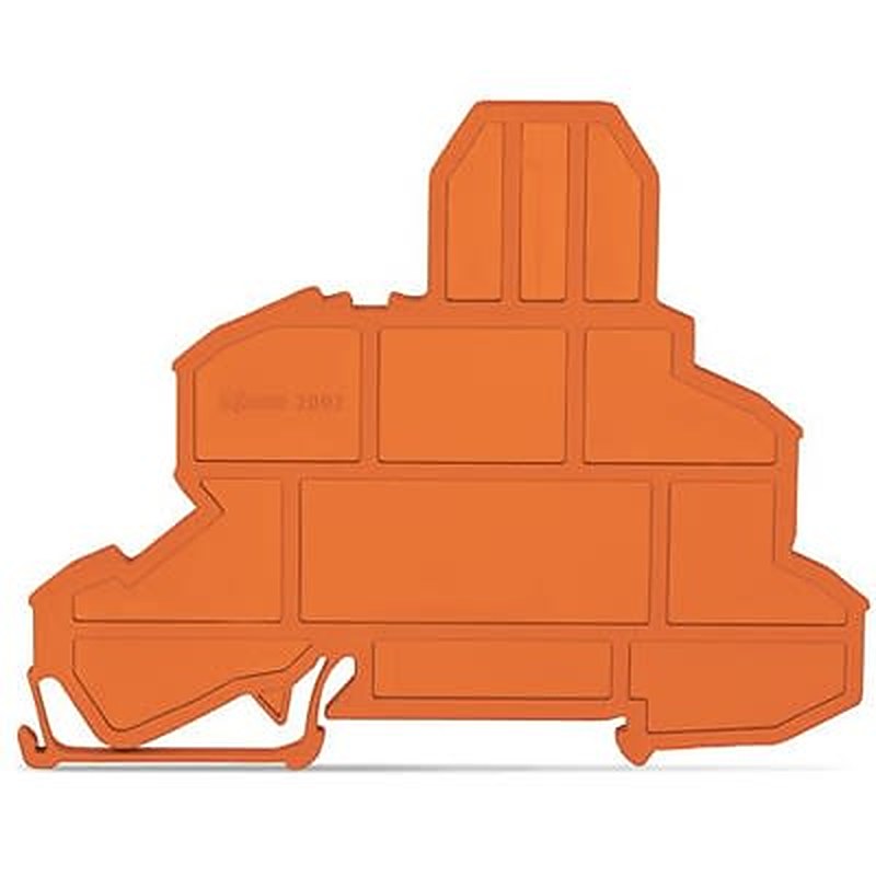 WAGO TOPJOB S Series End Plate for Use with DIN Rail Terminal Block, ATEX, IECE