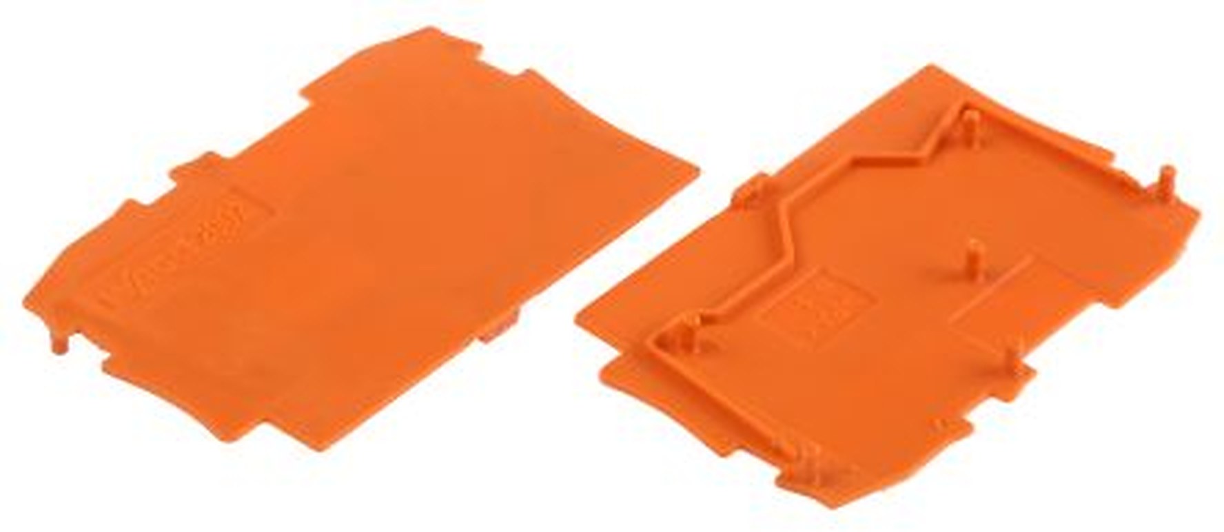 WAGO End & Intermediate Plate for Use with 2002 Series Terminal Blocks, IECEx