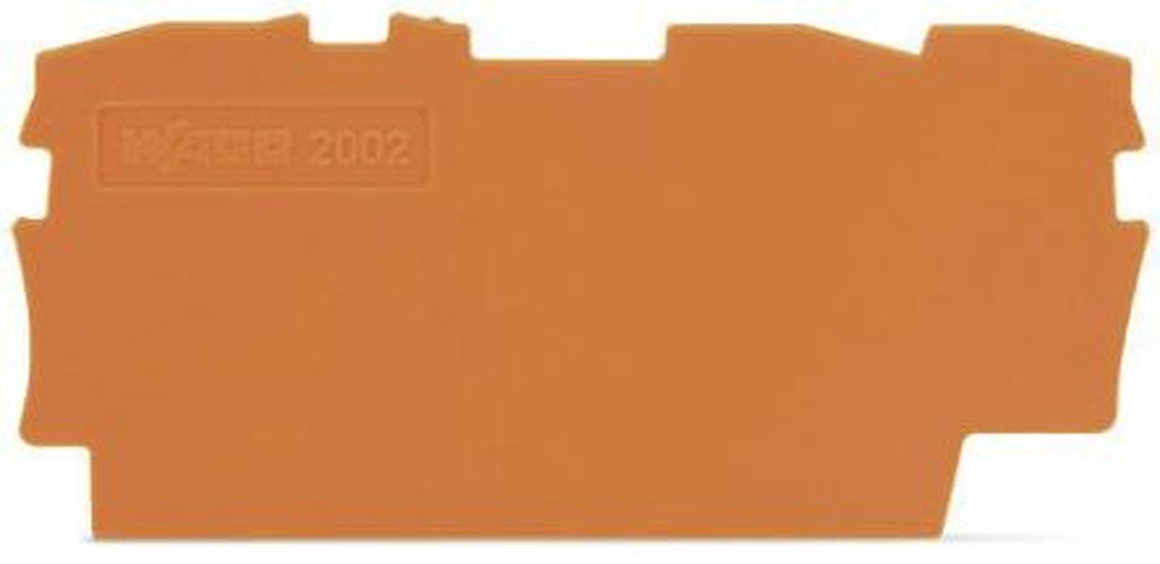 WAGO End & Intermediate Plate for Use with 2002 Series Terminal Blocks, IECEx