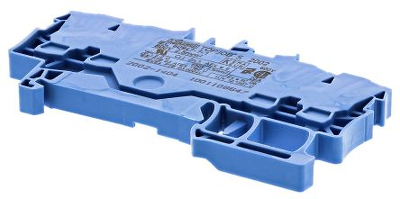 WAGO 2002-1404 Feed Through Terminal Block Blue, 2.5mm², 1-Level, Cage Clamp, IECEx/ATEX