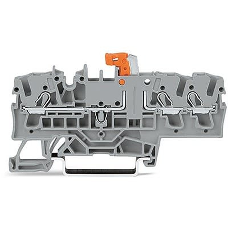 WAGO TOPJOB S Series Test Disconnect Terminal Block Blue, 2.5mm², 1-Level, Push-in, IECEx/ATEX/CSA