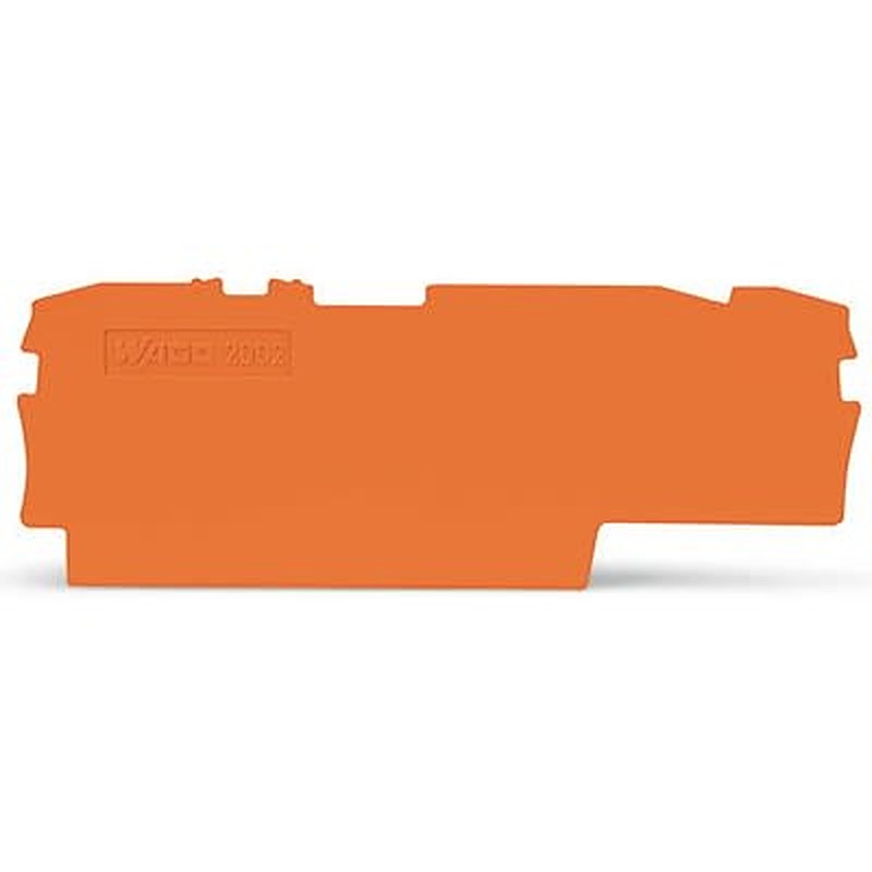 WAGO TOPJOB S Series End & Intermediate Plate for Use with DIN Rail Terminal Block, IECEx/ATEX