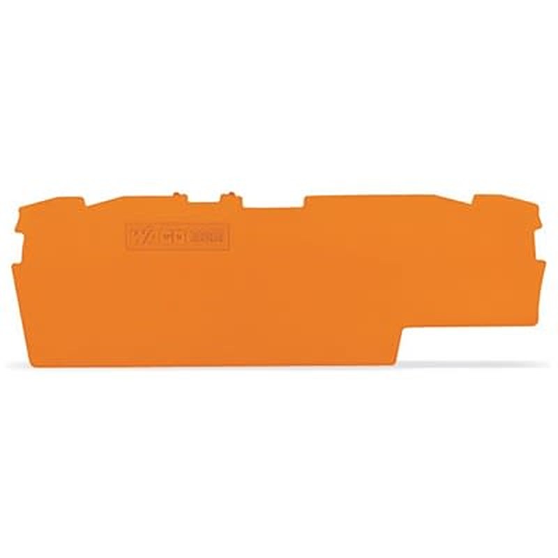 WAGO TOPJOB S Series End & Intermediate Plate for Use with DIN Rail Terminal Block, IECEx/ATEX