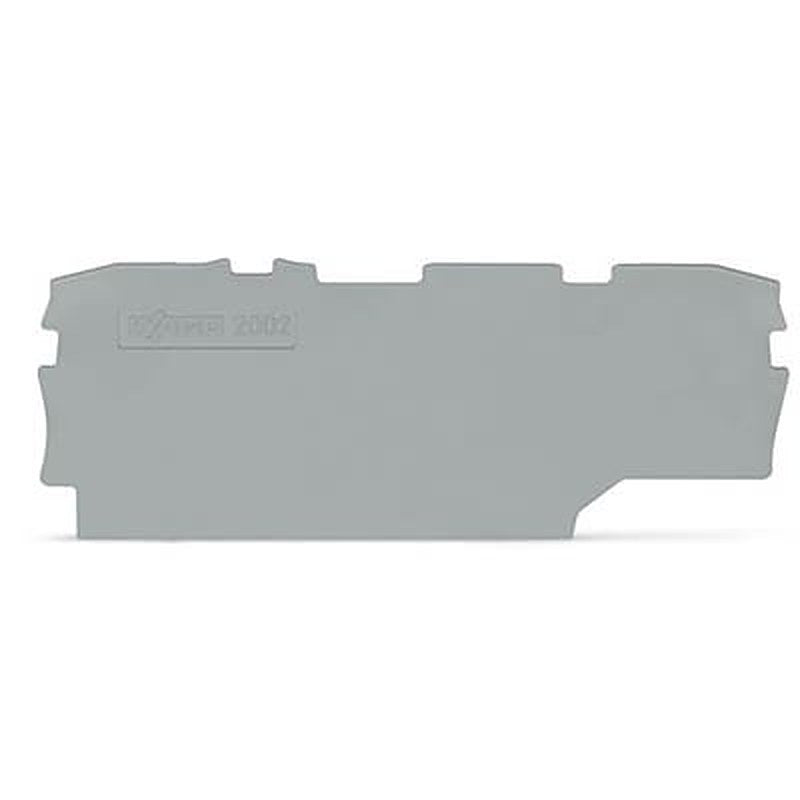 WAGO TOPJOB S Series End & Intermediate Plate for Use with DIN Rail Terminal Block, IECEx/ATEX