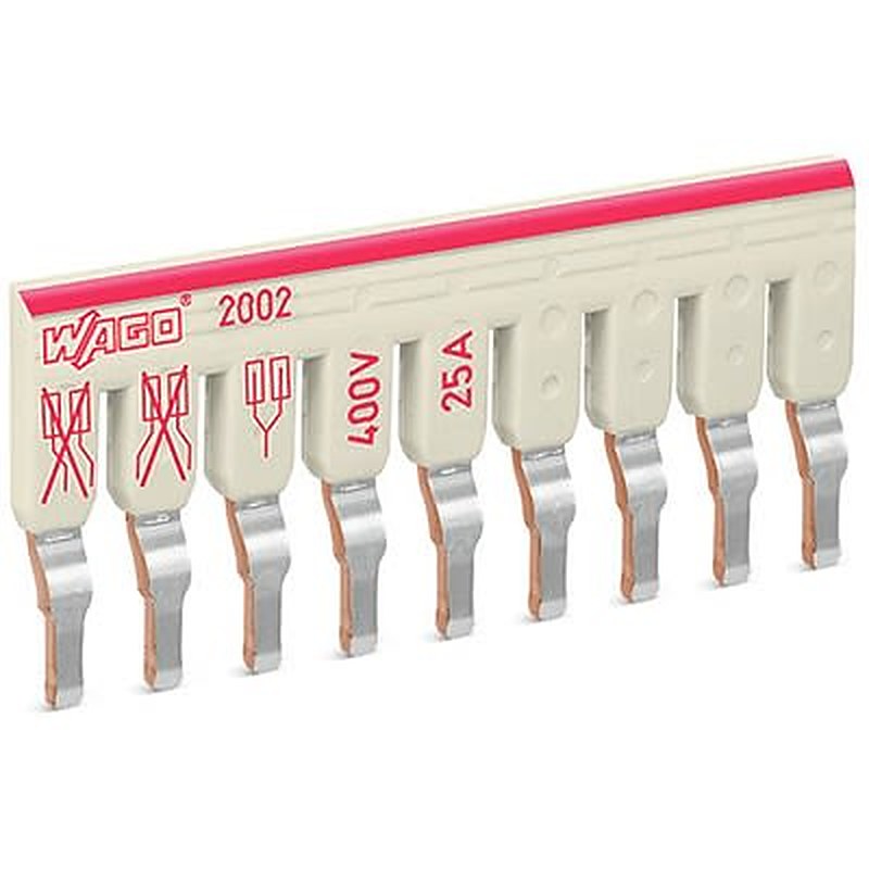 WAGO TOPJOB S Series Staggered Jumper for Use with DIN Rail Terminal Block