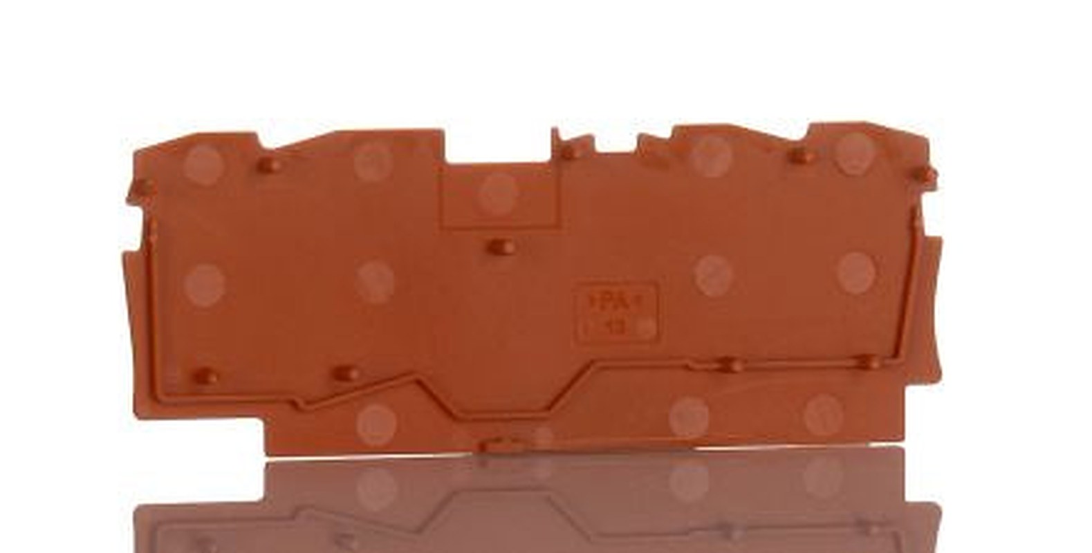 WAGO End & Intermediate Plate for Use with 2004 Series Terminal Blocks, IECEx