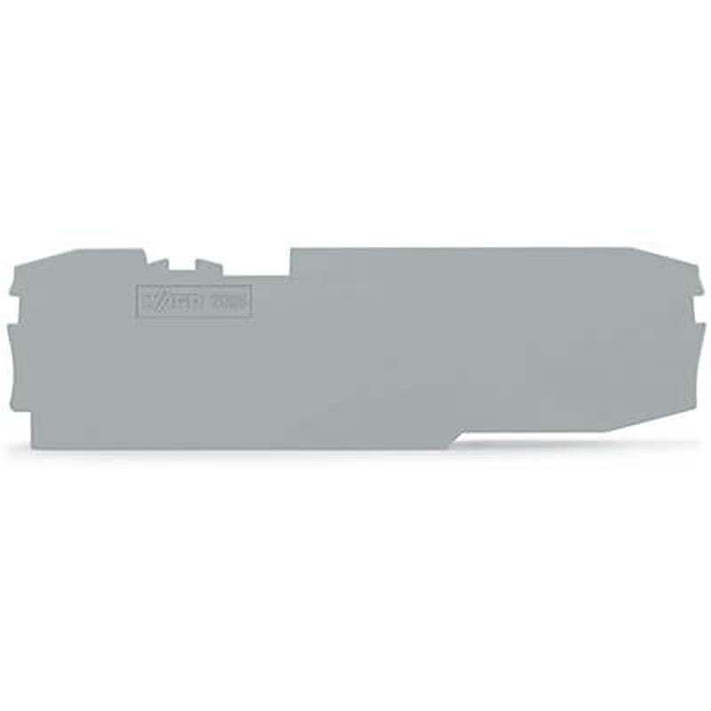 WAGO TOPJOB S Series End & Intermediate Plate for Use with DIN Rail Terminal Block