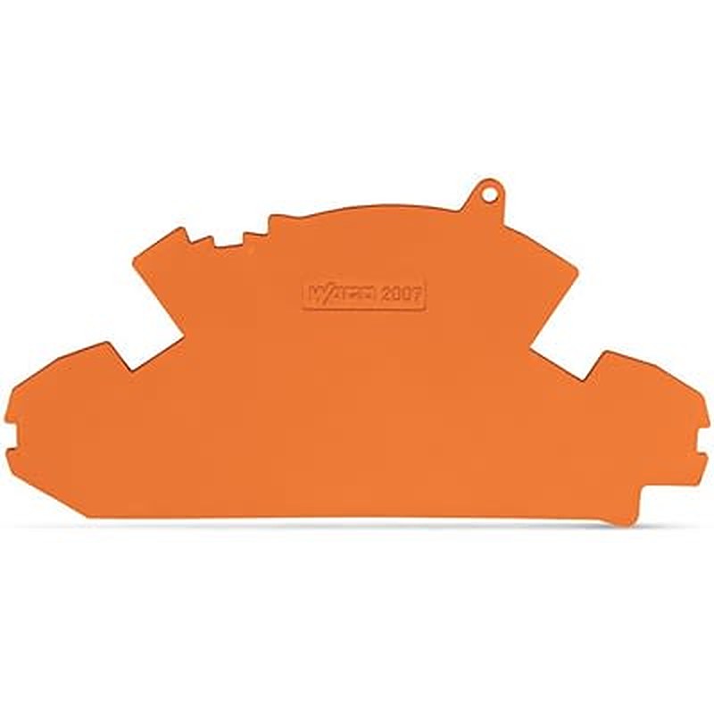 WAGO TOPJOB S Series End Plate for Use with DIN Rail Terminal Block