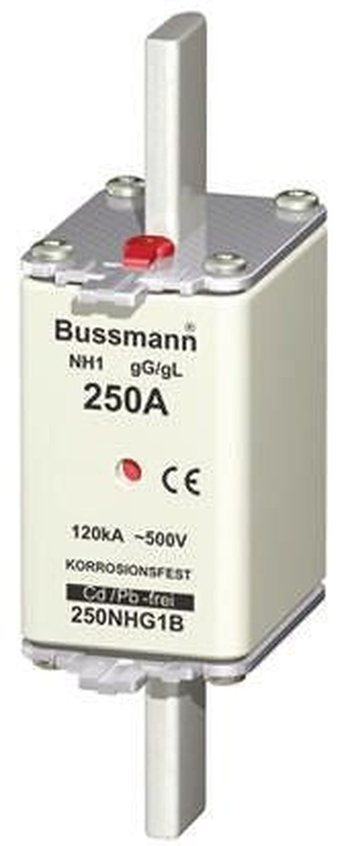 Eaton 200A Centred Tag Fuse NH1 500V ac