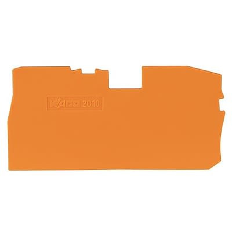 WAGO TOPJOB S Series End Plate for Use with DIN Rail Terminal Block