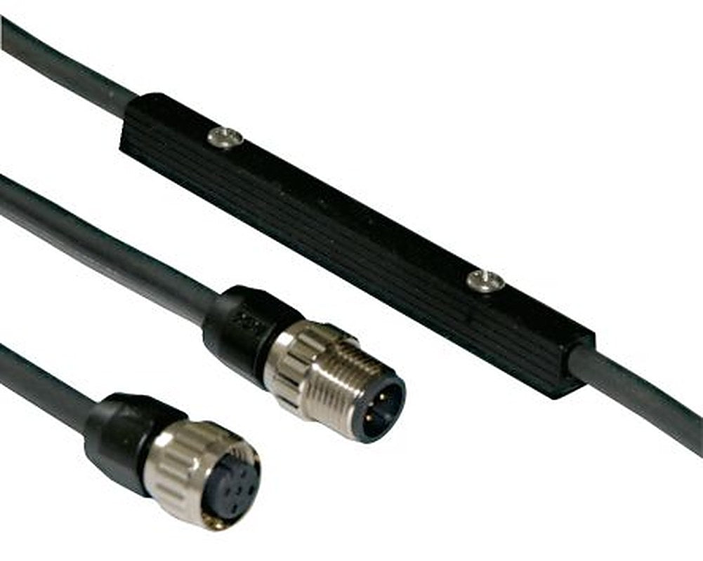SICK Male 5 way Straight to Female 5 way Straight Connector Cable, 160 mm