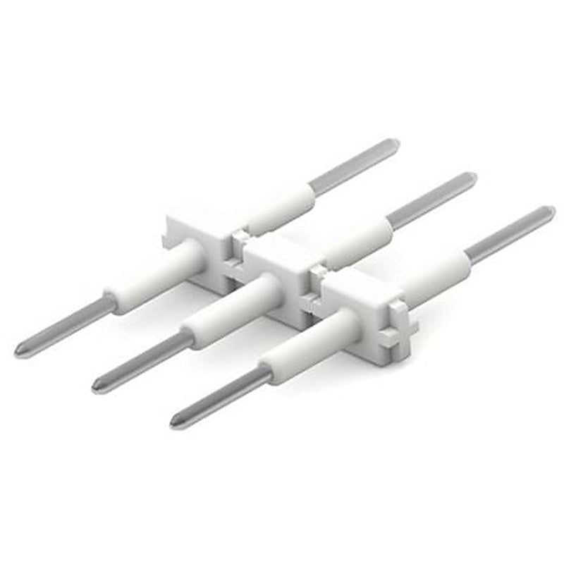 WAGO 2061 Series Push-in Board-to-Board Male PCB, 4-Pole, 9A, 4-Way
