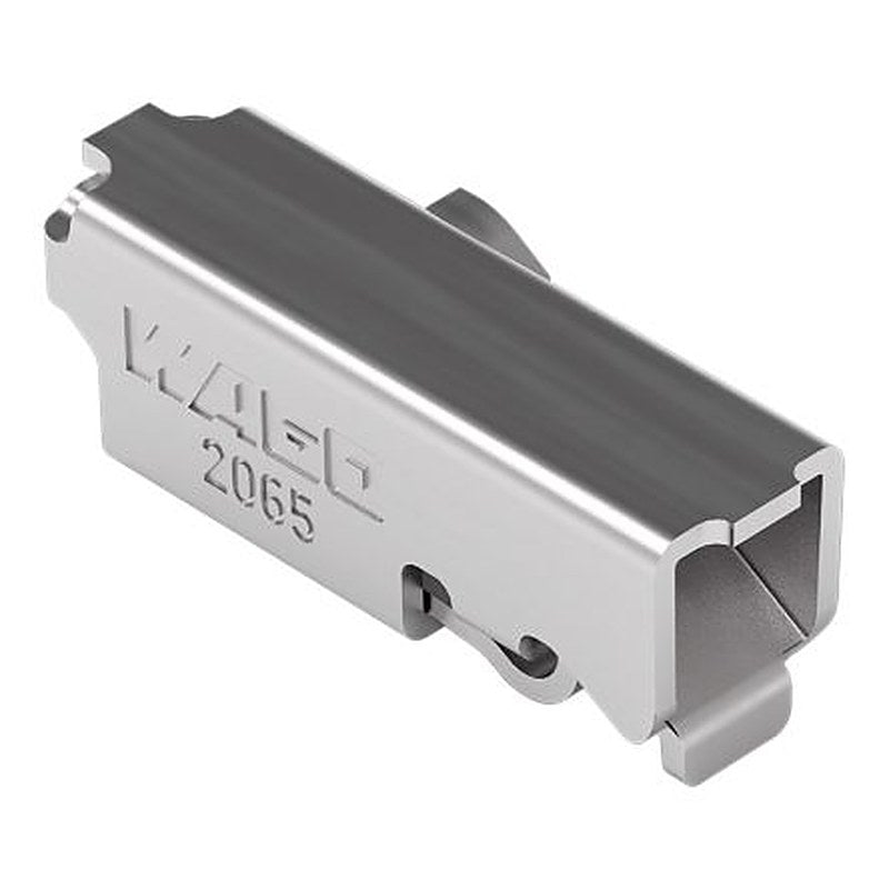WAGO 2065 Series PCB Terminal Block, 2-Contact, 6.5 mm Pitch, Push-in, 1 Row