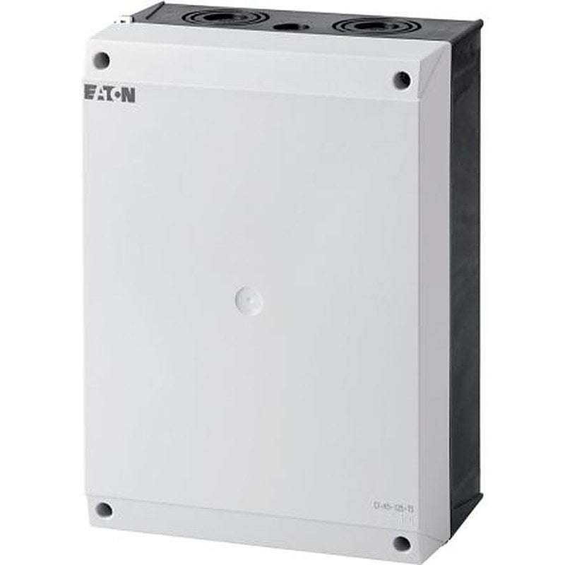 Eaton Eaton Moeller Series Black, Light Grey Plastic General Purpose Enclosure, IP65, IK06 125 mm, 280 mm, 200 mm