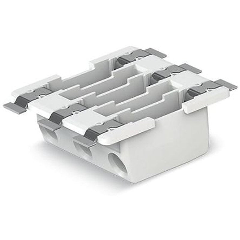 WAGO 2070 Series PCB Terminal Block, 3-Contact, 6.5 mm Pitch, Through Hole, 1 Row