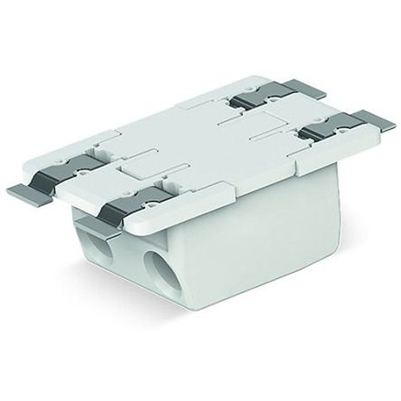 WAGO 2070 Series PCB Terminal Block, 2-Contact, 6.5 mm Pitch, Surface, 1 Row