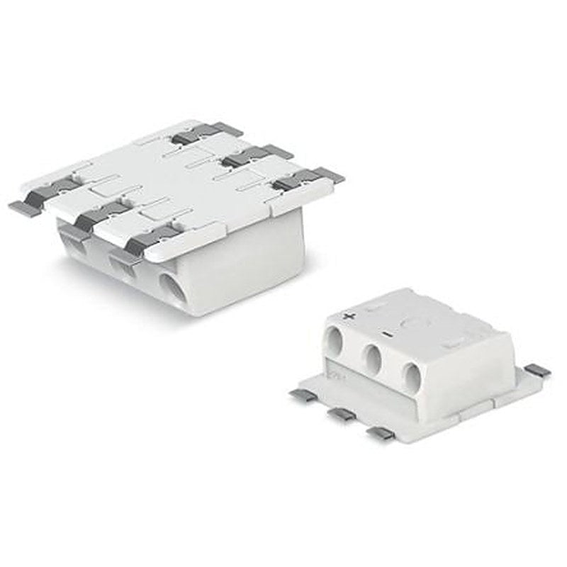 WAGO 2070 Series PCB Terminal Block, 3-Contact, 6.5 mm Pitch, Surface, 1 Row