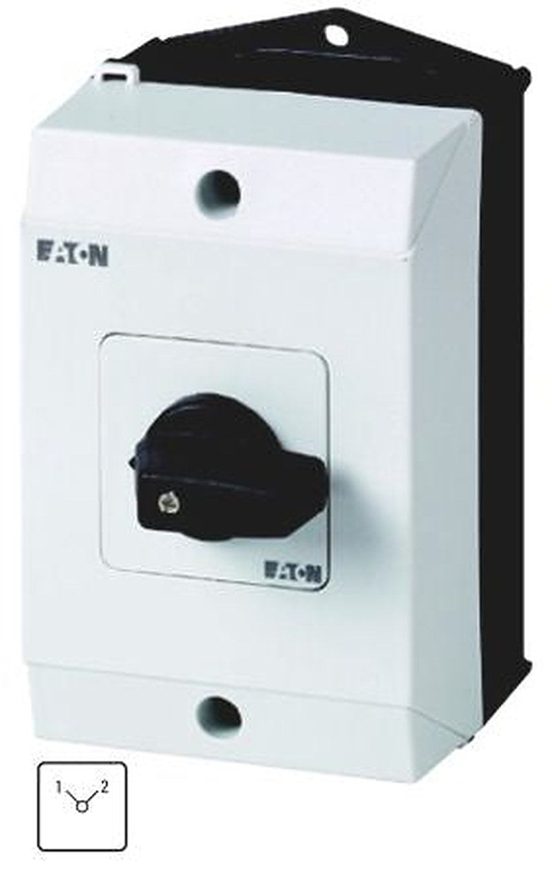 Eaton 2-Pole Surface Isolator Switch -, IP65, 100A, 6.5 kW