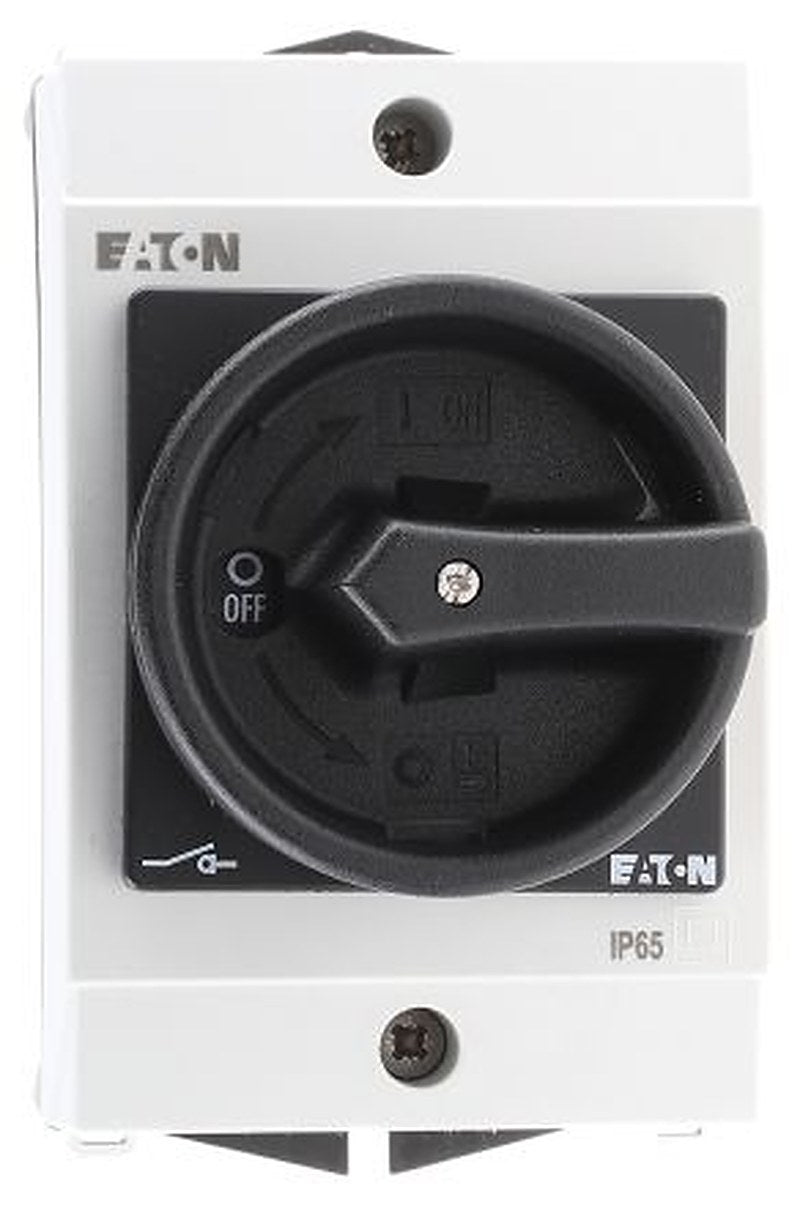 Eaton 3-Pole Surface Mount Isolator Switch -, IP65, 20A, 5.5 kW