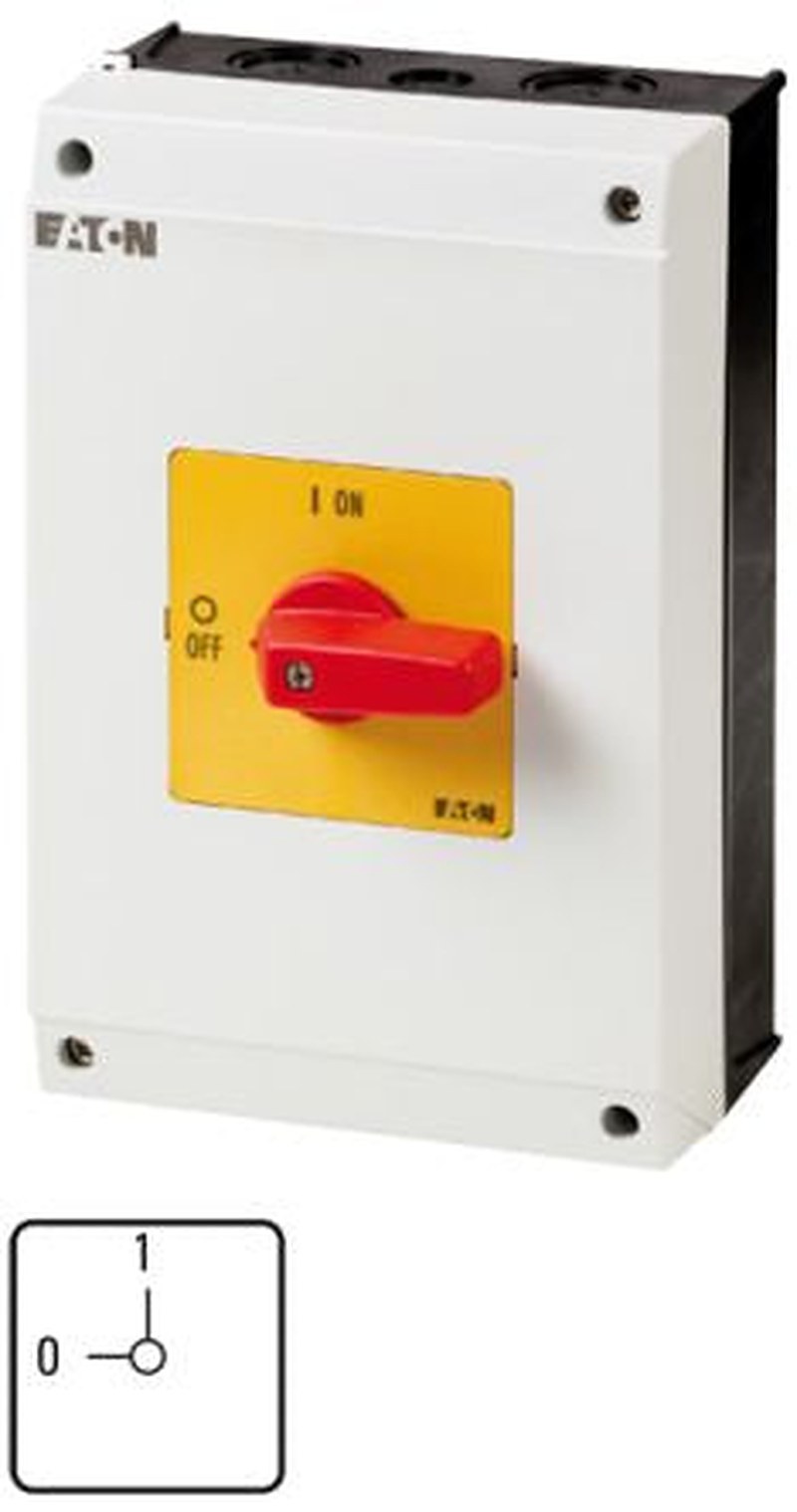 Eaton 3-Pole Surface Isolator Switch -, IP65