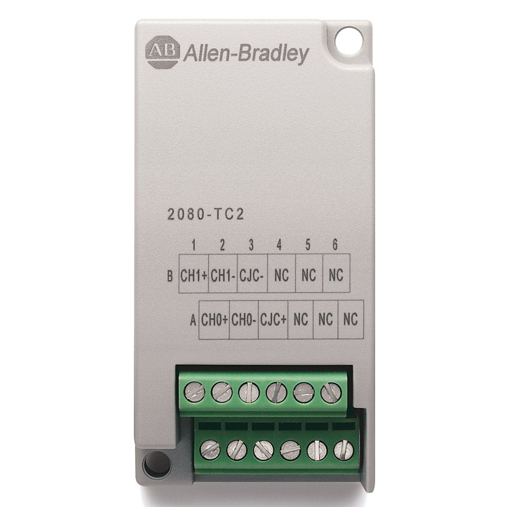 2080 Micro800 System, 2-ch Thermocouple Input (non-isolated)