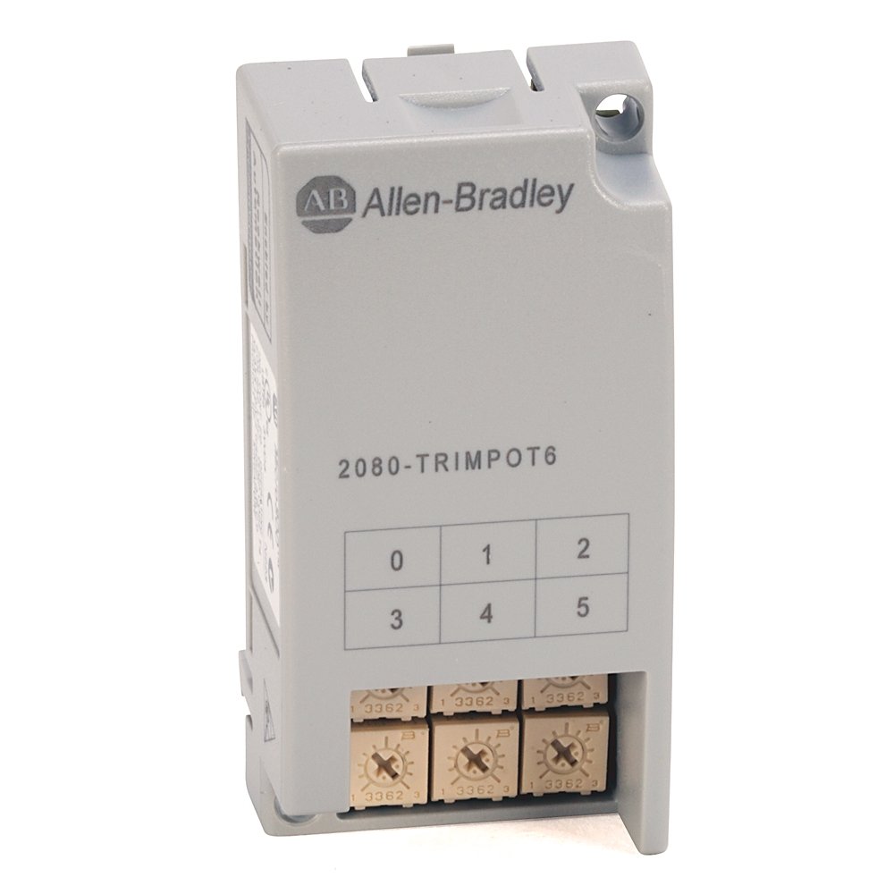 2080 Micro800 System, 6-ch Trim Pot Analog Input