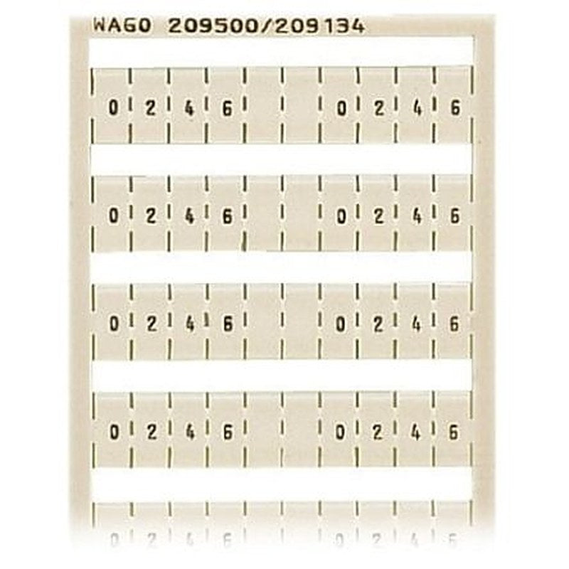 WAGO Marker Card for use with Terminal Block