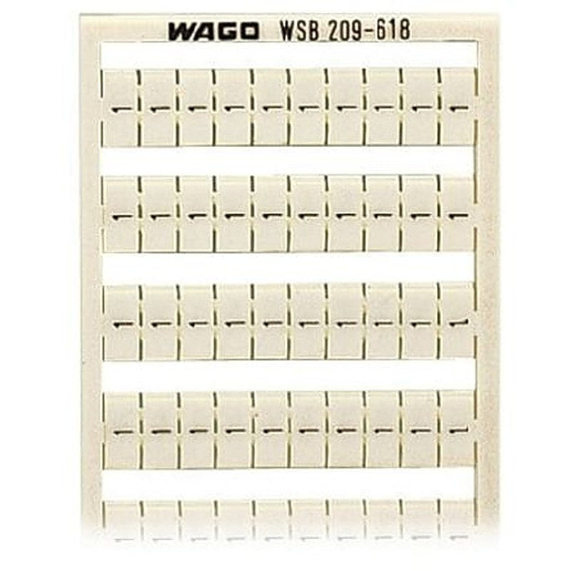 WAGO Marker Card for use with Terminal Block