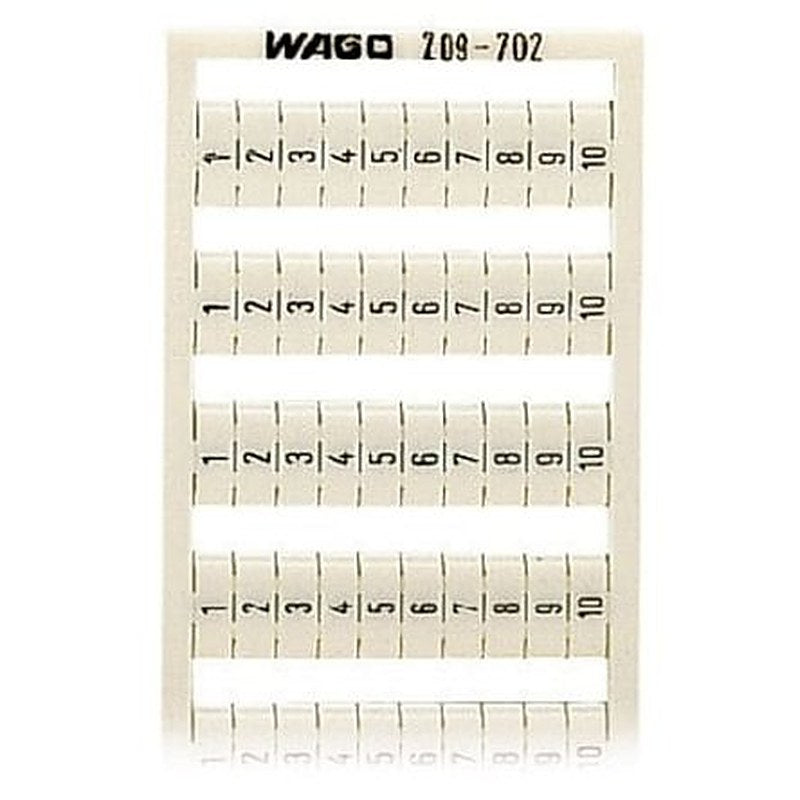 WAGO Marker Card for use with Terminal Block