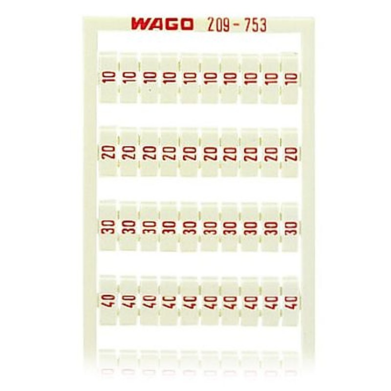 WAGO Marker Card for use with Terminal Block