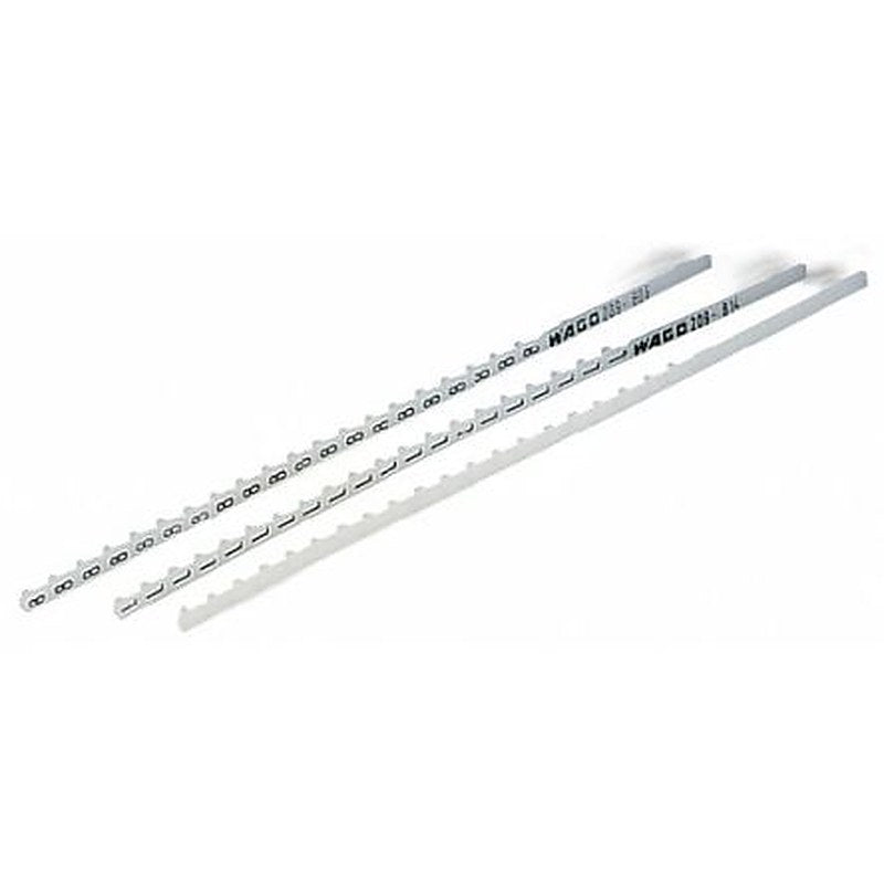 WAGO 209 Snap-On Cable Marker, White, Pre-printed "O" Black, 209-832