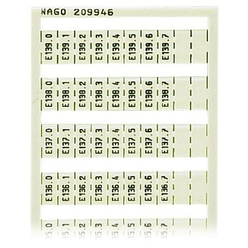 WAGO Marking Card