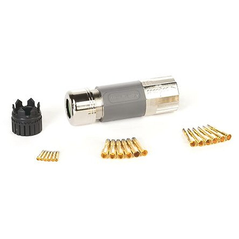 Allen Bradley Power Cable Connector Kit, RS-K10D Series Thread Size M23, For Use With 3 Module Connector