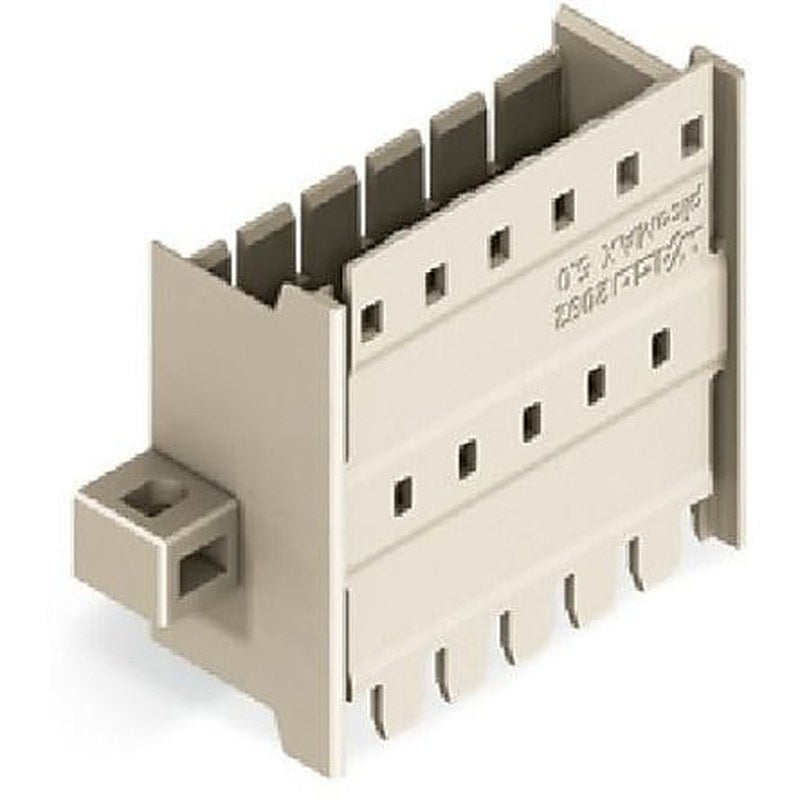 WAGO Pluggable I/O Connector Connector Male Solder 1 Port 6-Position, 2092-1636/024-000