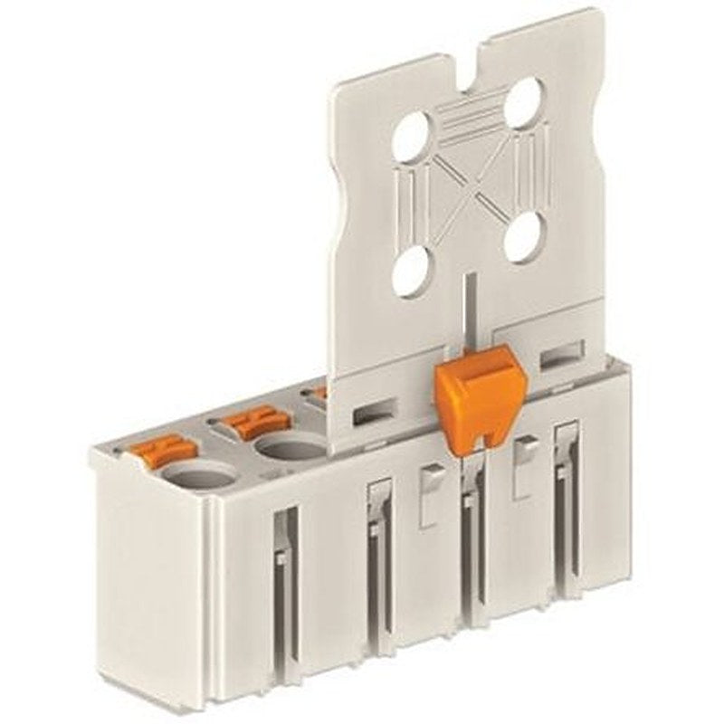 WAGO 2092 Series Push-in Pluggable Connector Female Push-in, 4-Pole, 16A, 5-Way