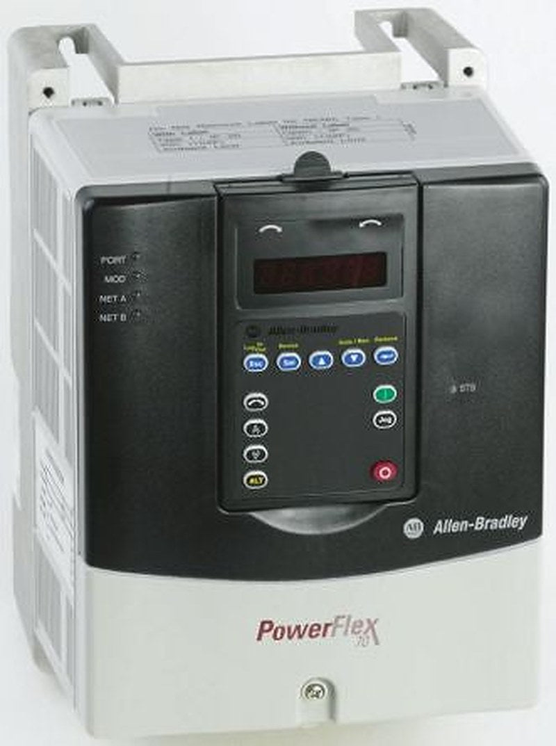 Allen Bradley Inverter Drive, 7.5 kW, 3 Phase, PowerFlex 70 Series 400V ac 8.4 A