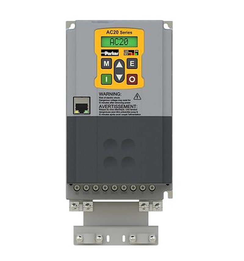 Parker Variable Speed Drive, 2.2 kW, 3 Phase, AC20 Series 240V ac 10 A