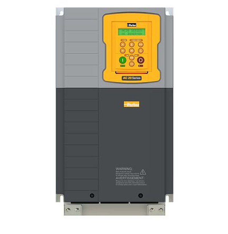 Parker Variable Speed Drive, 45 kW, 3 Phase, AC20 Series 480V 90 A
