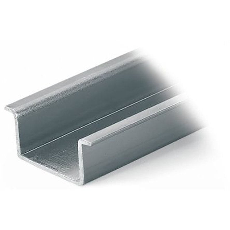 WAGO Steel C Section DIN Rail, 2000 mm x 35mm x 15 mm
