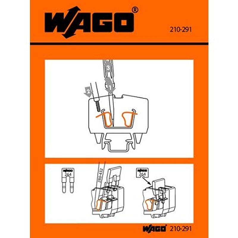 WAGO Pre-Printed Label