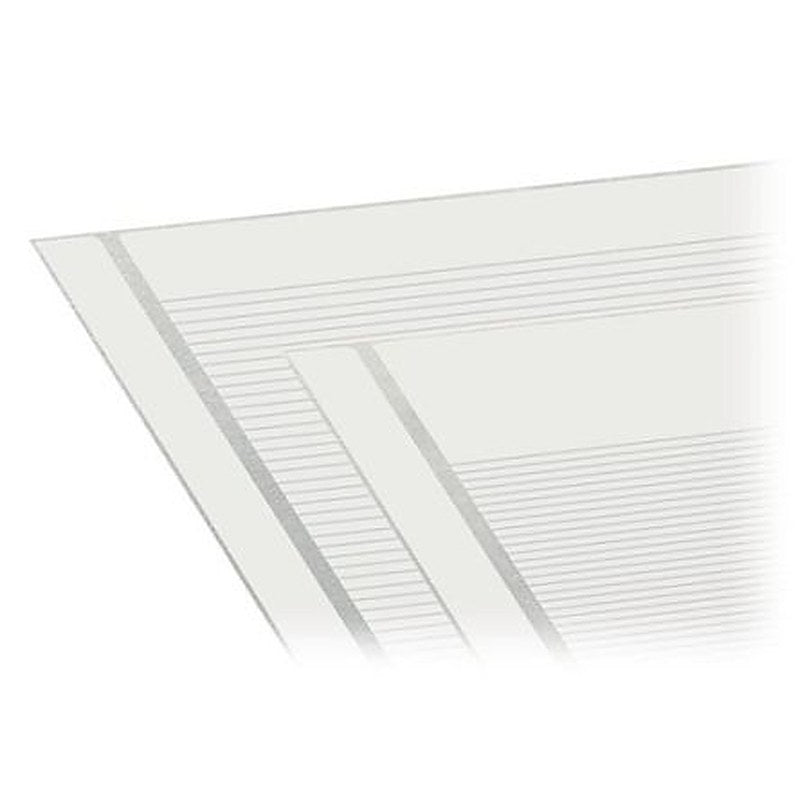 WAGO 210 Cable Marker, White, Pre-printed "Plain", 210-335