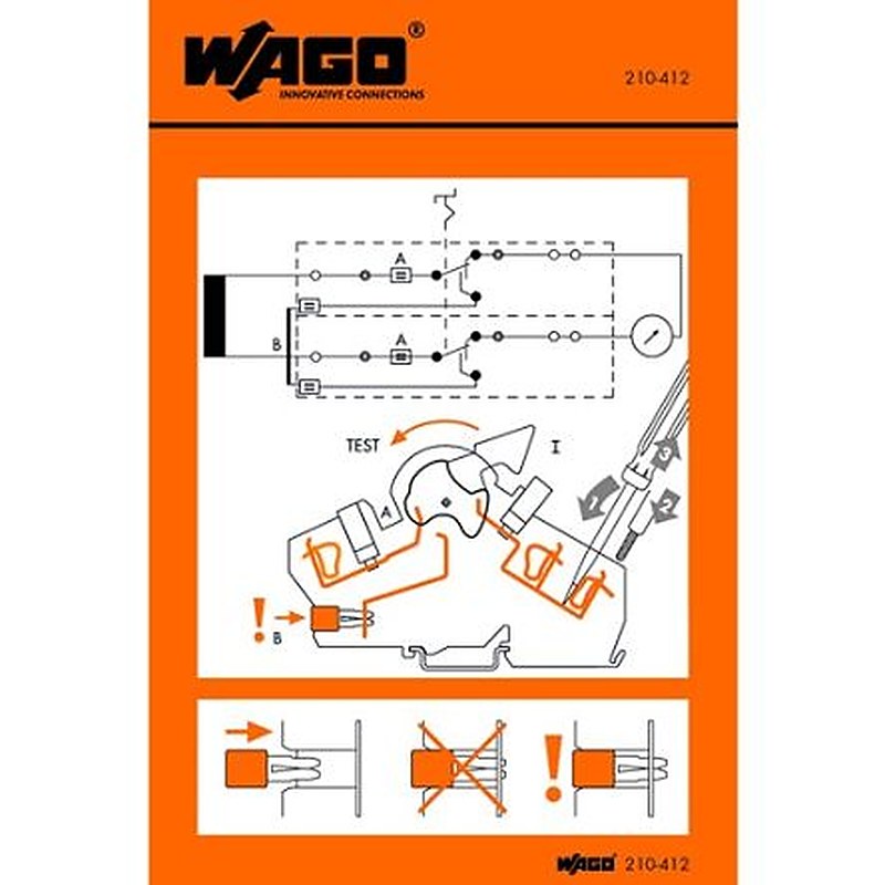 WAGO Adhesive Pre-Printed Adhesive Label