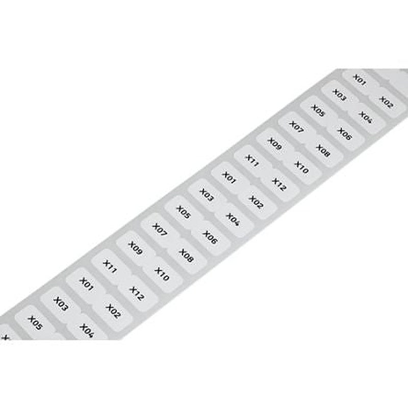 WAGO White Adhesive Printer Label Sheet, Pack of 3000 Per Pack