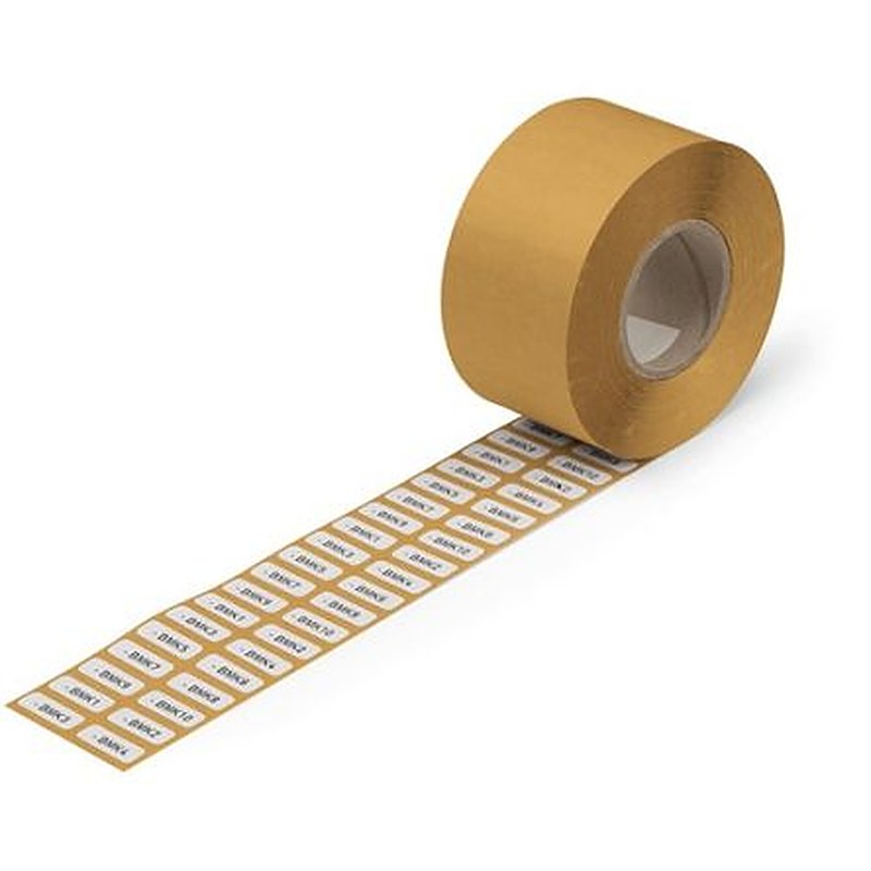WAGO White Adhesive Printer Label Sheet, Pack of 3000 Per Pack