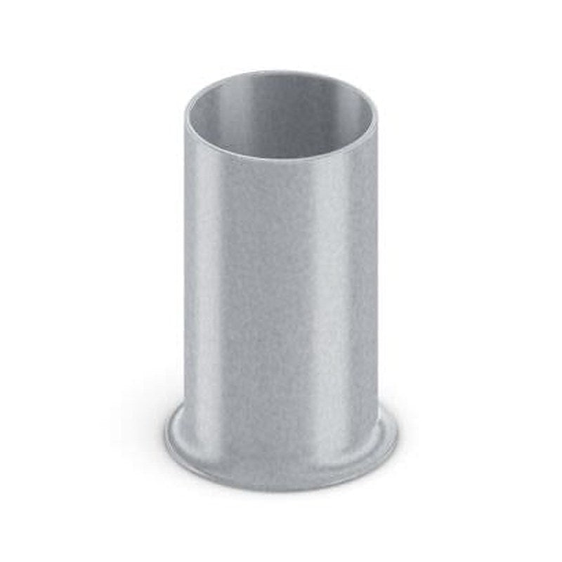 Phoenix Contact, A 50-18 Insulated Bootlace Ferrule, 18 mm Pin Length, 10.3 mm Pin Diameter, Silver to 1 AWG Wire Size