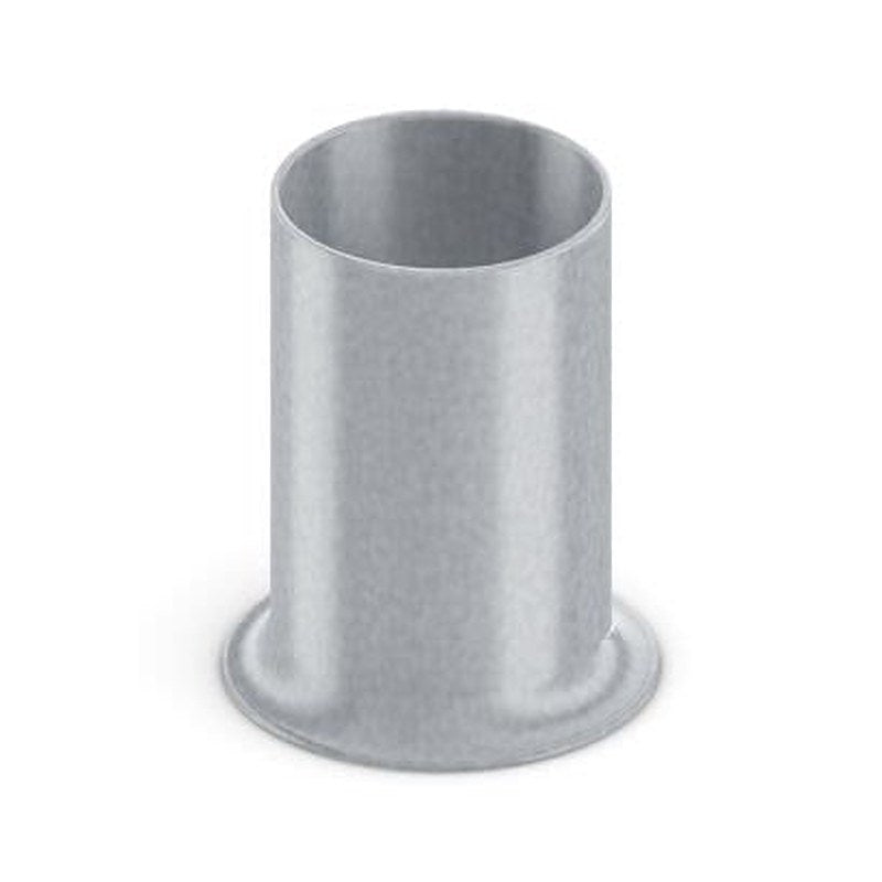 Phoenix Contact, Ferrule A Insulated Bootlace Ferrule, 12 mm Pin Length, 8.3 mm Pin Diameter, Silver to 2 AWG Wire Size