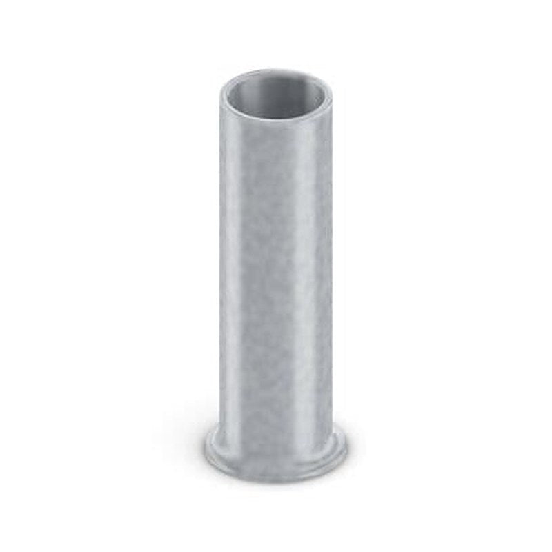 Phoenix Contact, A 4-10 Uninsulated Bootlace Ferrule, 10 mm Pin Length, 2.8 mm Pin Diameter, Silver to 12 AWG Wire Size