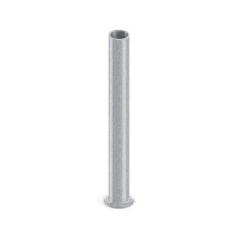 Phoenix Contact Insulated Bootlace Ferrule, 20 mm Pin Length, 2.2 mm Pin Diameter, Silver to 14 AWG Wire Size